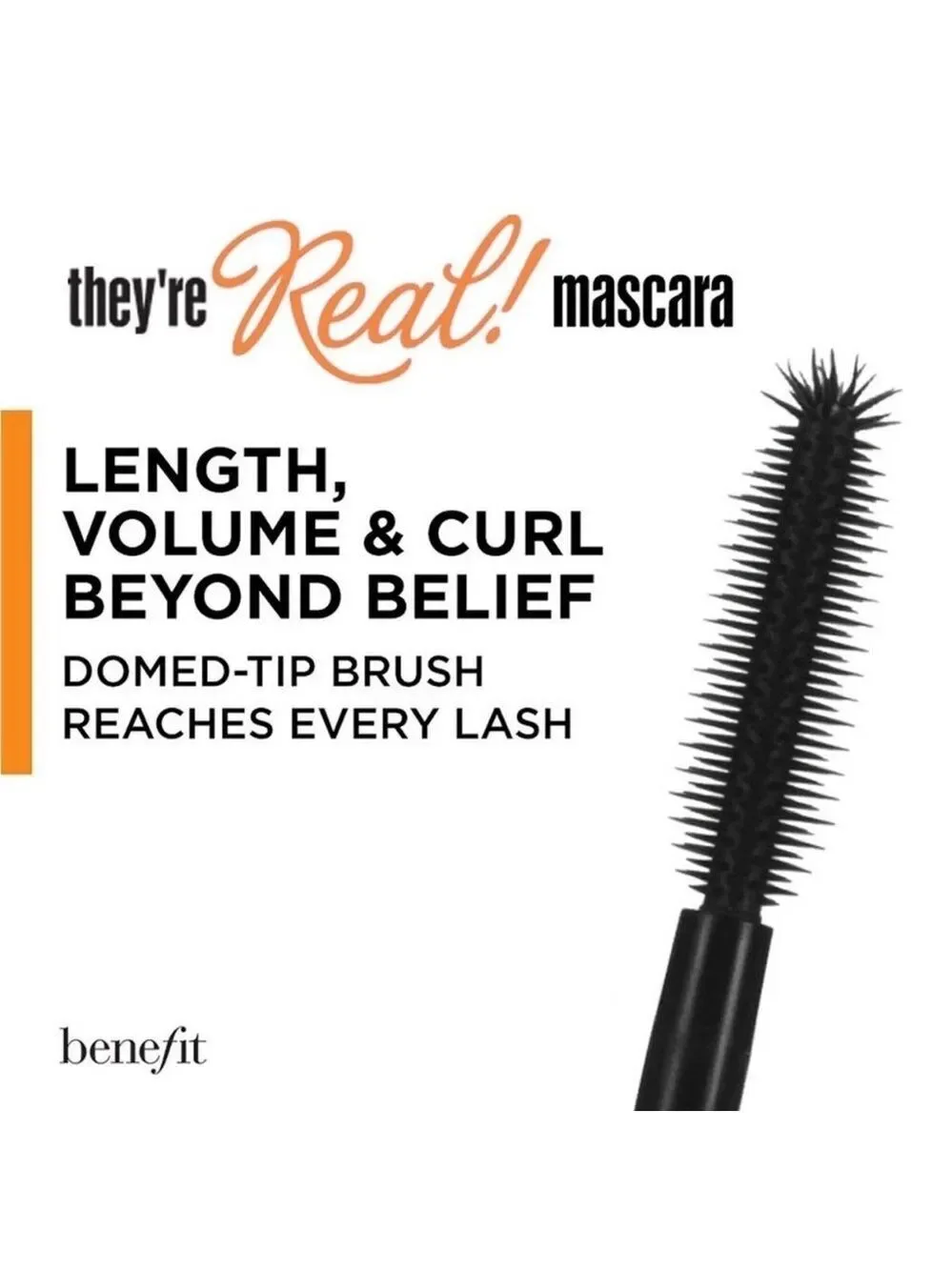 NIB Benefit Cosmetics - “They’re Real!” Mascara in Jet Black Mini Travel Size